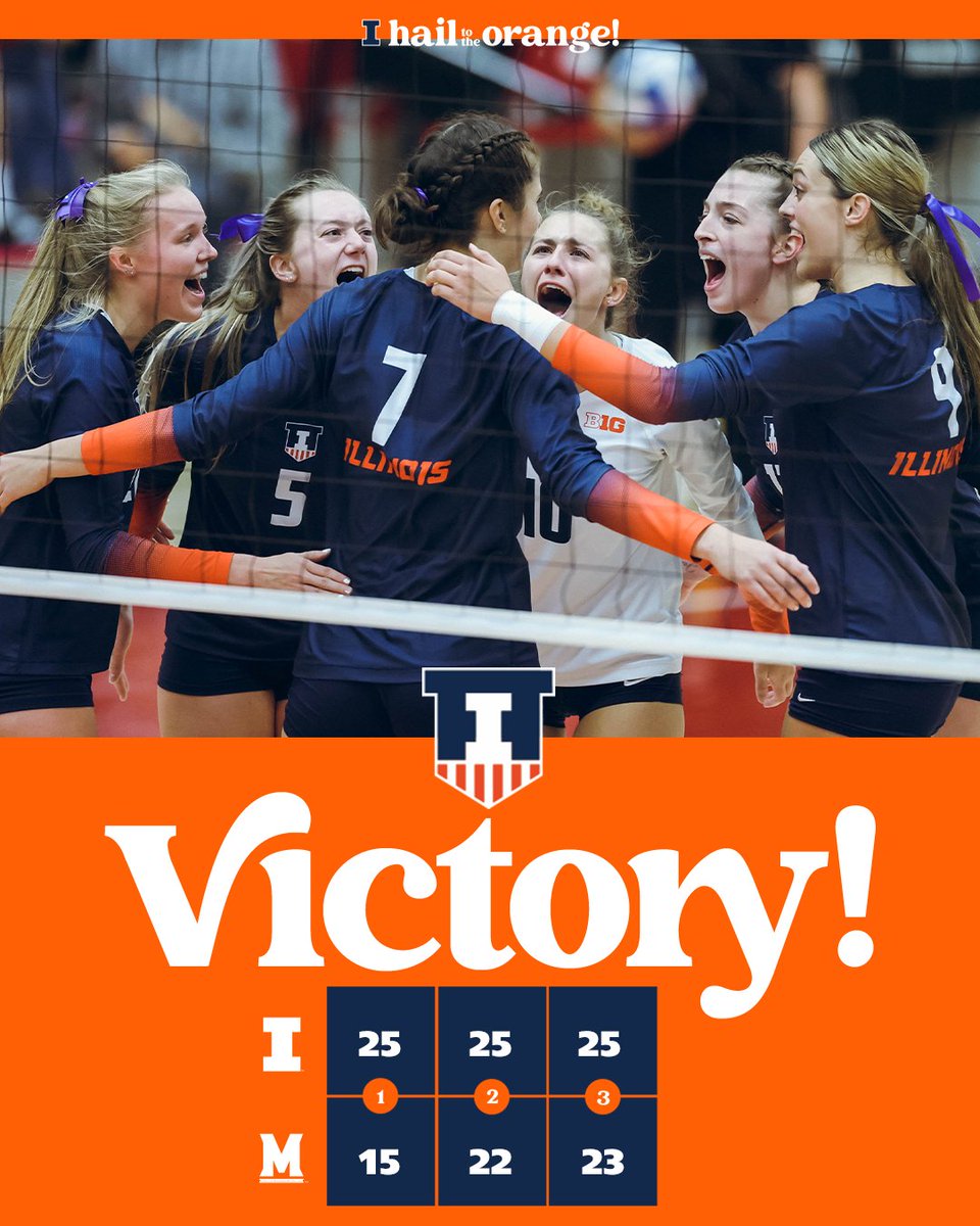 Illinois earns the road sweep at Maryland to kick off the weekend!

#Illini | #HTTO