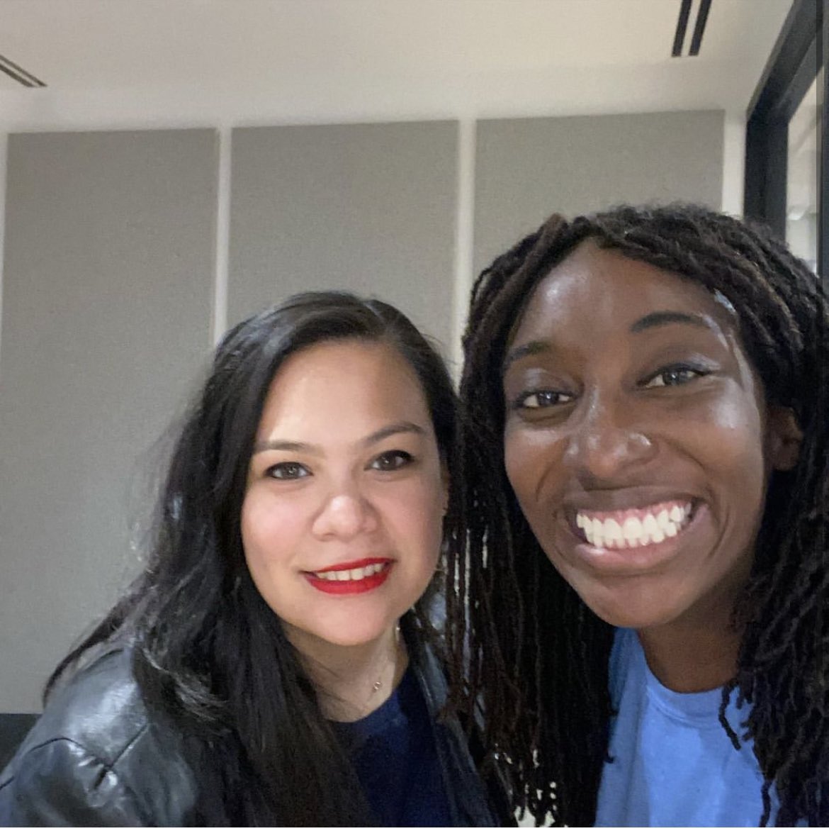 prblemposingpod's tweet image. Recorded the next episode of #ProblemPosing today with co-teacher @deidremlevy, a Special Education teacher, advocate and activist in Brooklyn!