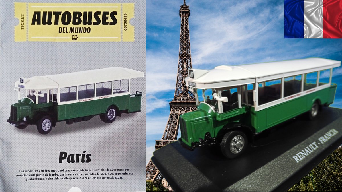 CosasParaTener's tweet photo. Subimos #NuevoVideo #unboxing #RenaultTN6 de #París #Francia #colección #autobusesdelmundo de @coleccionesLN y #luppa con @sailor_gamer
Véanlo en https://t.co/B19F4pjNiv
#Autobuses del #mundo #diario #LaNación #Renault #TN6 #diecast https://t.co/q1AyMhDfWG