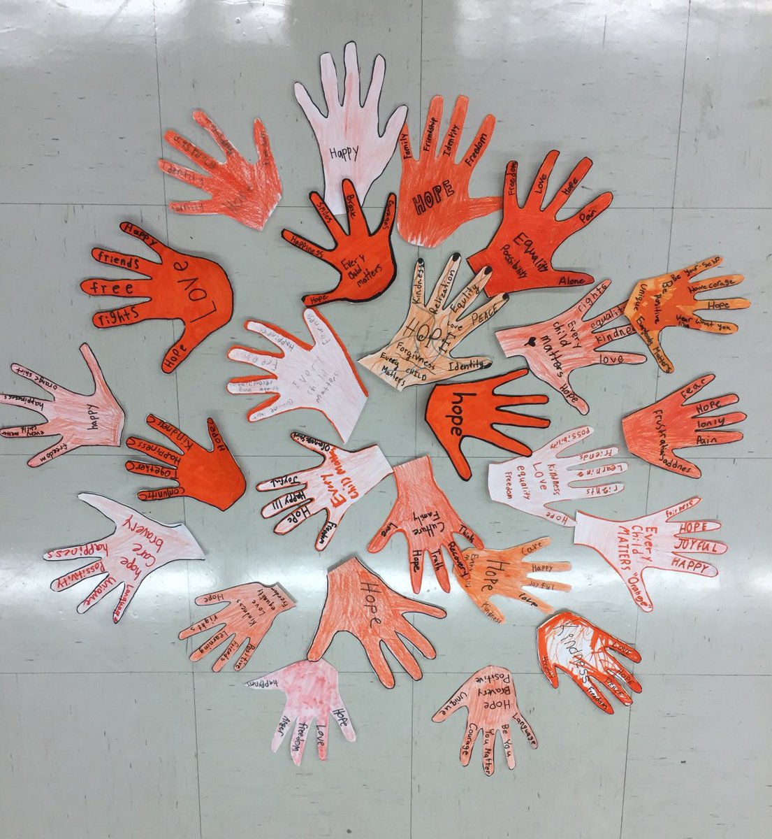 RosedaleCBE's tweet photo. Grade 6 - Truth and Reconciliation https://t.co/JGjzHPRCxG