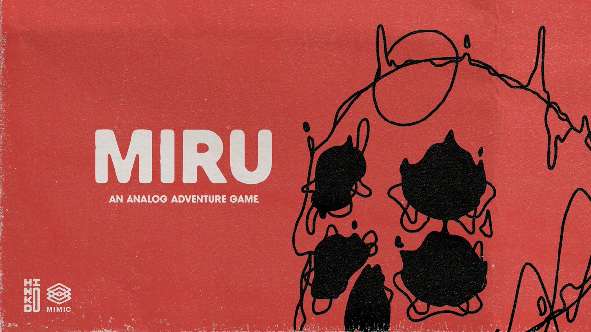 hinokodo's tweet photo. Great news folks. MIRU is now available digitally on itch!
$5 gets you a complete 32 page game. Play solo or with friends! Draw a map! Kill a god! Download also includes 2 DLC mini adventure postcard supplements. With exclusive items you can't get in-game.
https://t.co/Wzex805XSz https://t.co/ilfYSABHDE