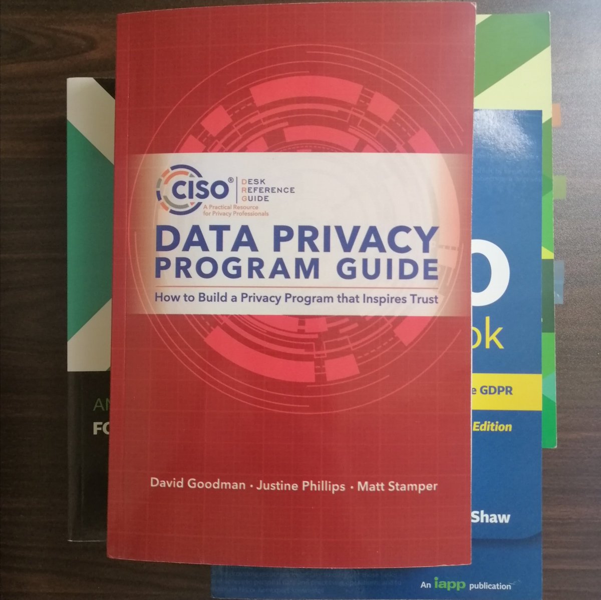 BantayData's tweet photo. Adding this @CisoDrg Data Privacy Program Guide to my growing library! Still surprised that this arrived in the 🇵🇭PH exactly a week after I placed the order (with free shipping all the way from California, too). 🤯 https://t.co/lsoCnZTtXT