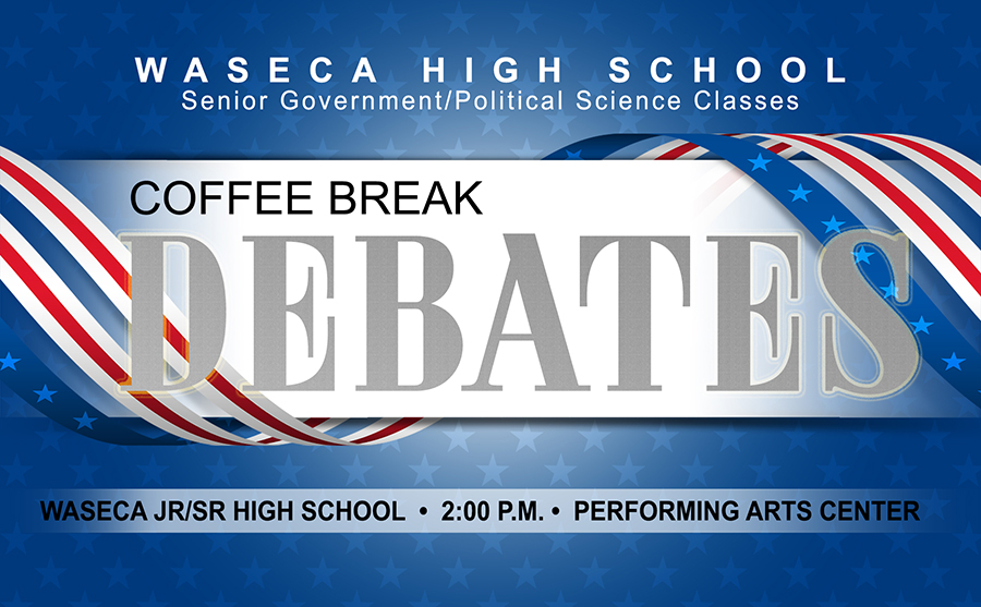 Did you miss the City Council Coffee Break Debate today?  We have the recording on our YouTube channel: youtube.com/watch?v=o5YlwW…

Reminder:  All recordings and info about the debates are also on our website:  waseca.k12.mn.us (click on the Coffee Break graphic)