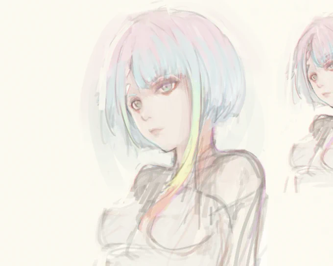 Lucy wip#cyberpunk #Edgerunners 