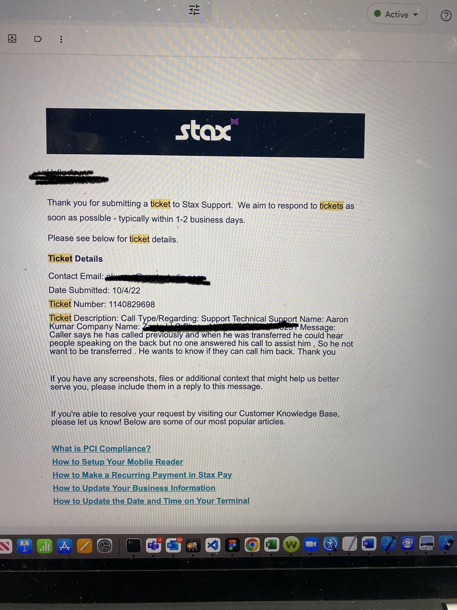 vector_1's tweet photo. @staxpayments worst customer support and company we came across .we took the payment system for our store and it’s been 10 days we been calling as none of the funds are reflecting to our account and no response. Details are here. Stop fake advertising.Considering legal advise. https://t.co/OJQaLSB4Wb