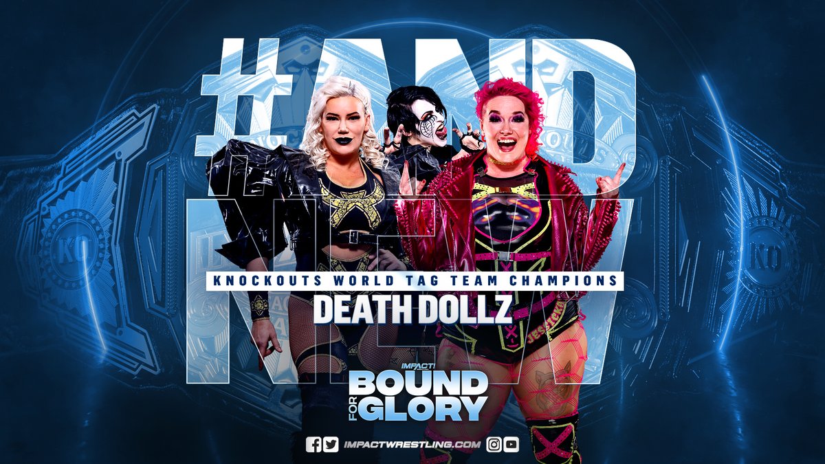 Death Dollz Win Knockouts Tag Team Title At Bound For Glory 2022