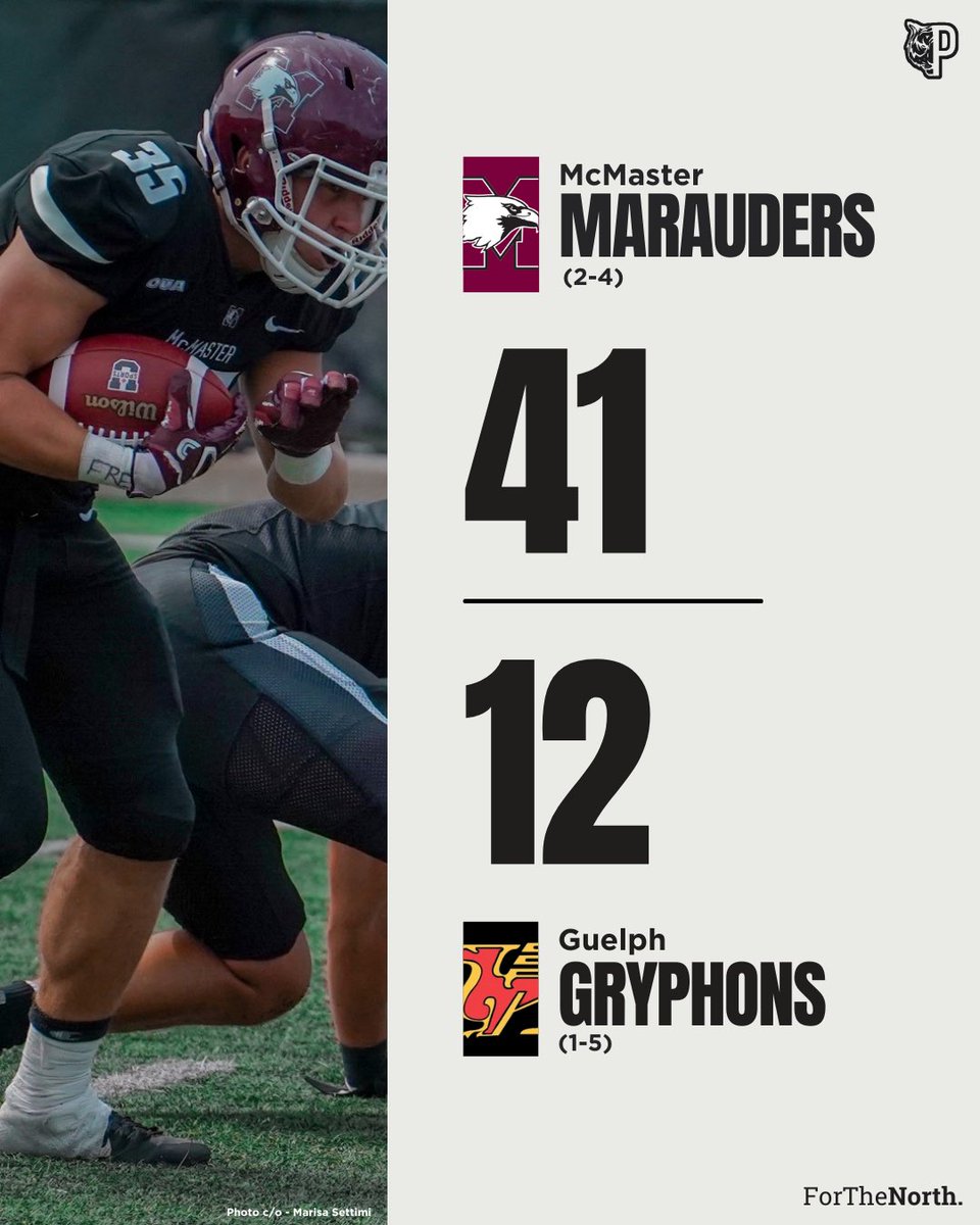 McMaster blows out Guelph to claim their second win of the season 😤 #ForTheNorth | #USPORTS