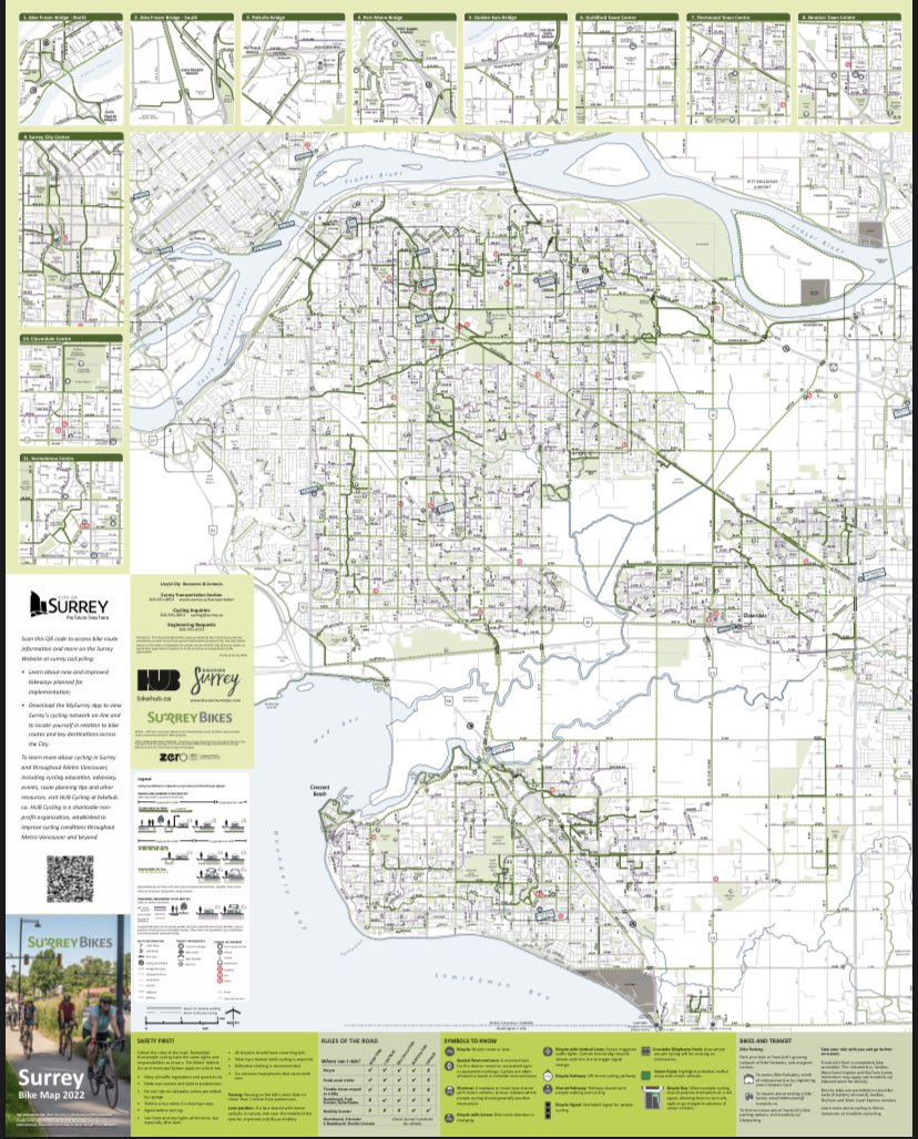 DougMcLeodPEng's tweet photo. #funfactfriday 

After long last the #surreybc bike map update is complete!! It highlights all the additions and expansion to the network 

Many thanks to the amazing team at HUB Cycling for helping us with this update and to the many staff involved. 

https://t.co/Zhrwn1uQyh https://t.co/pzr53UeatB