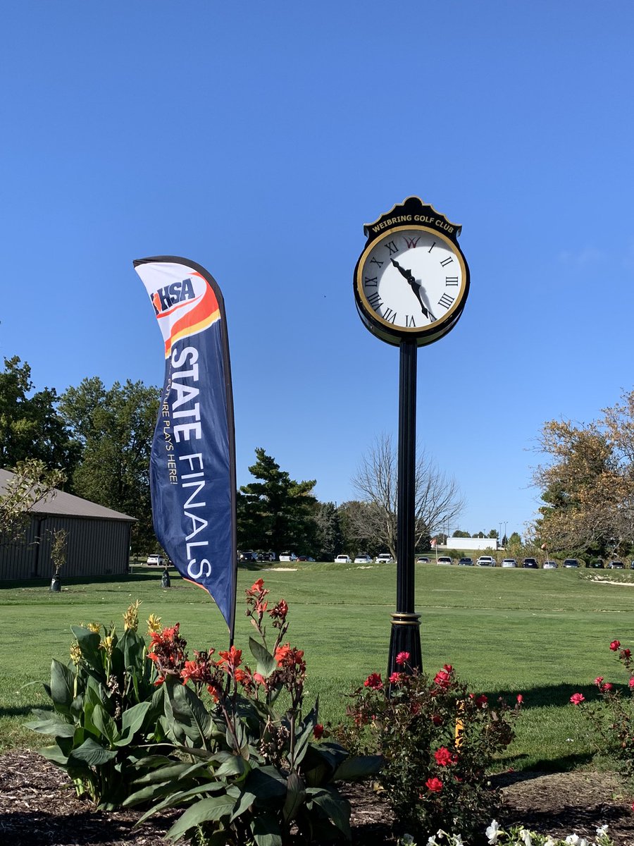 MFHSgolf's tweet photo. The goal for any athlete is to be playing on the last day possible of their season. @_Tyler__Davis_ has been able to do that the last 3 years!  He made the cut again this year with an 80.  @MaroaForsythHS @MFHSAthletics https://t.co/RP90nruhyP