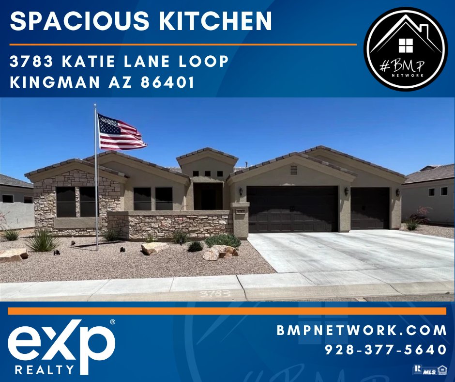 bmp_network's tweet photo. ⭐ Spacious Kitchen ⭐
Info: https://t.co/jbjPL1Zcbg
Great 3 bedroom 2 bath house!
#RealEstate #Realtor #ForSale #NewHome #HouseHunting #HomeSale #HomesForSale #Property #Home #Housing #Listing #Arizona #BMP #BMPNetwork #eXp #eXpRealty #BMPBrian https://t.co/C19Vg59HlT