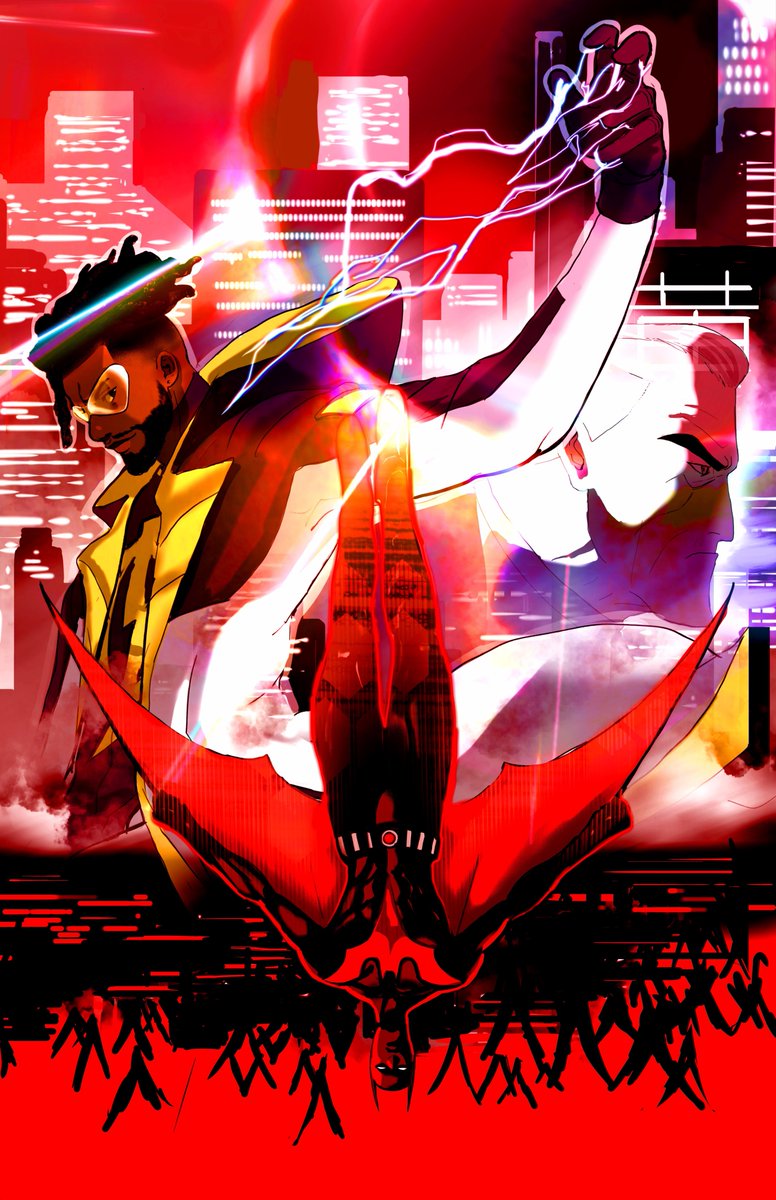 DiscussingFilm's tweet image. DC reveals a first look at Static Beyond, a future version of Static in the world of 'BATMAN BEYOND'. 

He will be making his debut in a segment of this February's 'MILESTONE 30TH ANNIVERSARY SPECIAL'. Nikolas Draper-Ivey will provide the writing and art for the story.