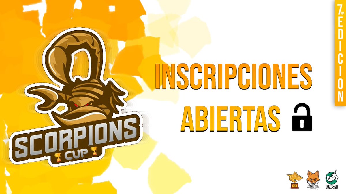 #SC • ¡CLASIFICATORIO ABIERTO!

Abrimos inscripciones al clasificatorio de nuestra 7ma Edición de BS 🌚

Se juega el Lunes 10/10 a las 19h🇦🇷

¿Como participar? 
• Seguirnos y seguir a @mezitabs <a href="/KiiraaGod/">KiraGod</a> <a href="/NarvalEsports/">Narval Esports</a> @OJ_AceBS
• @ 2 equipos
• Dar Like y RT

Pruebas al MD📩