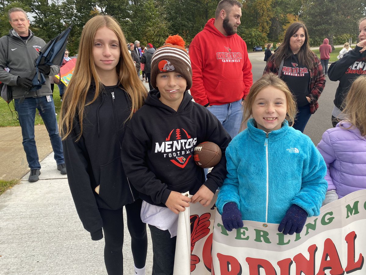 Homecoming parade! 🏈 Go cards! @MortonPRIDE #OnceACard