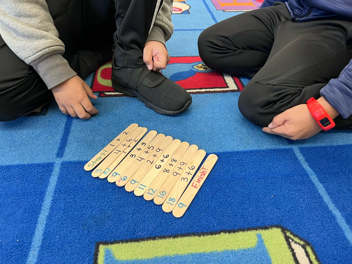 StadleyRough's tweet image. Mrs. Uva&apos;s #STRsecondgrade Ss practice addition within ten #STRmathematicians