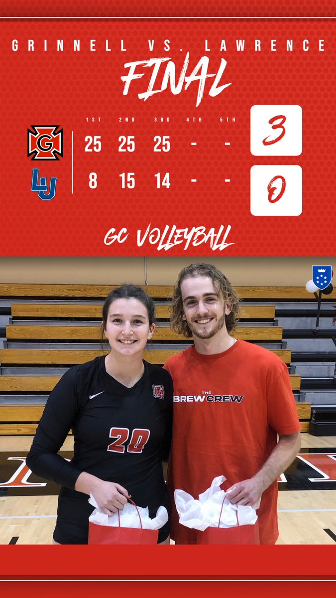 Grinnell Athletics (@gcpioneers) on Twitter photo 