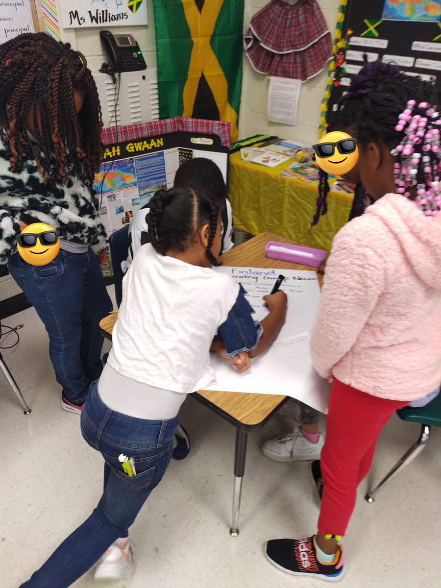 I just love seeing my third graders working collaboratively. In this EL lesson, they were generating group norms. 
Cheers to effective collaboration.
#overcominglearningchallenges
#ELEducation
<a href="/ParticipateLrng/">Participate Learning</a>