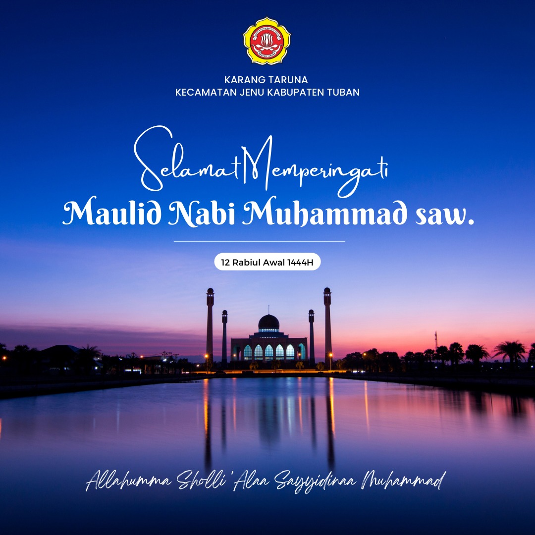 marom_interisti's tweet photo. Selamat memperingati Maulid Nabi Muhammad SAW. https://t.co/dzanDZOqAH