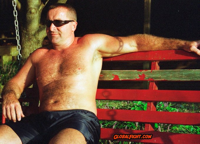 1 pic. Shirtless Park Bench VIEW HIS NUDES from this shoot at https://t.co/oAwhABJy64  --  #park #outdoors