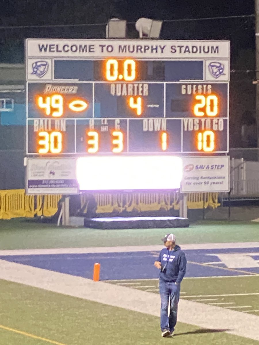 Providence with the win 49-20 over Corydon.