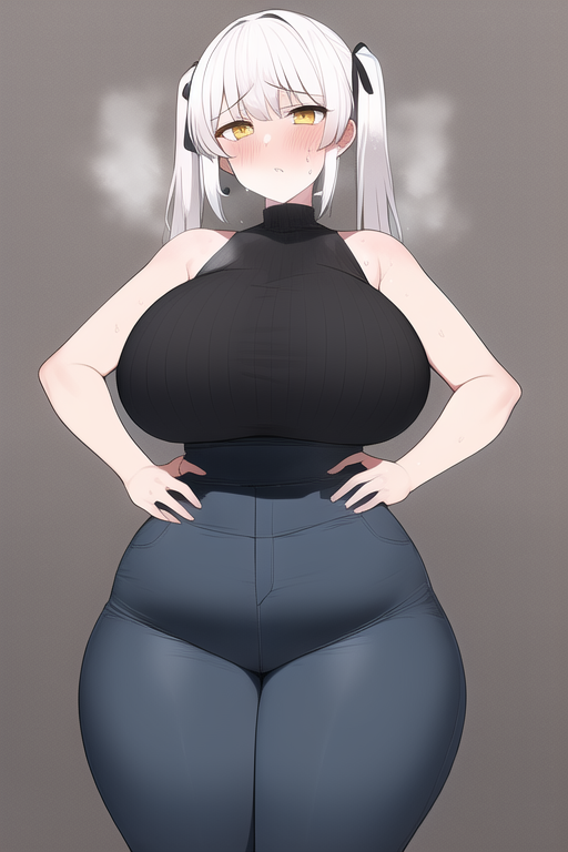 PonkotsuuAI's tweet photo. #NovelAIDiffusion #WaifuDiffusion #stablediffusion #BreastExpansion
Tried to make a set of gradual BE generations, but NovelAI definitely ties breast size tags to overall bodytype, unsurprisingly https://t.co/Xjvq6yJEWn