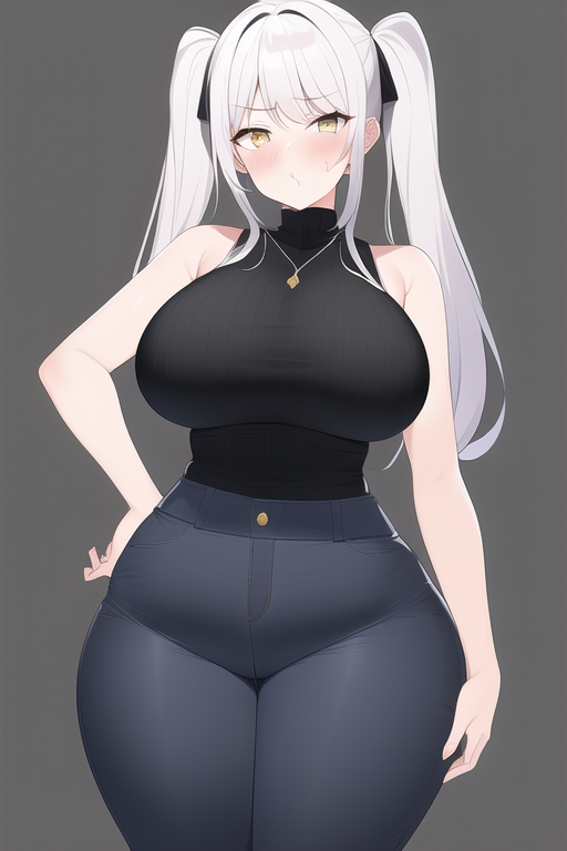 PonkotsuuAI's tweet photo. #NovelAIDiffusion #WaifuDiffusion #stablediffusion #BreastExpansion
Tried to make a set of gradual BE generations, but NovelAI definitely ties breast size tags to overall bodytype, unsurprisingly https://t.co/Xjvq6yJEWn