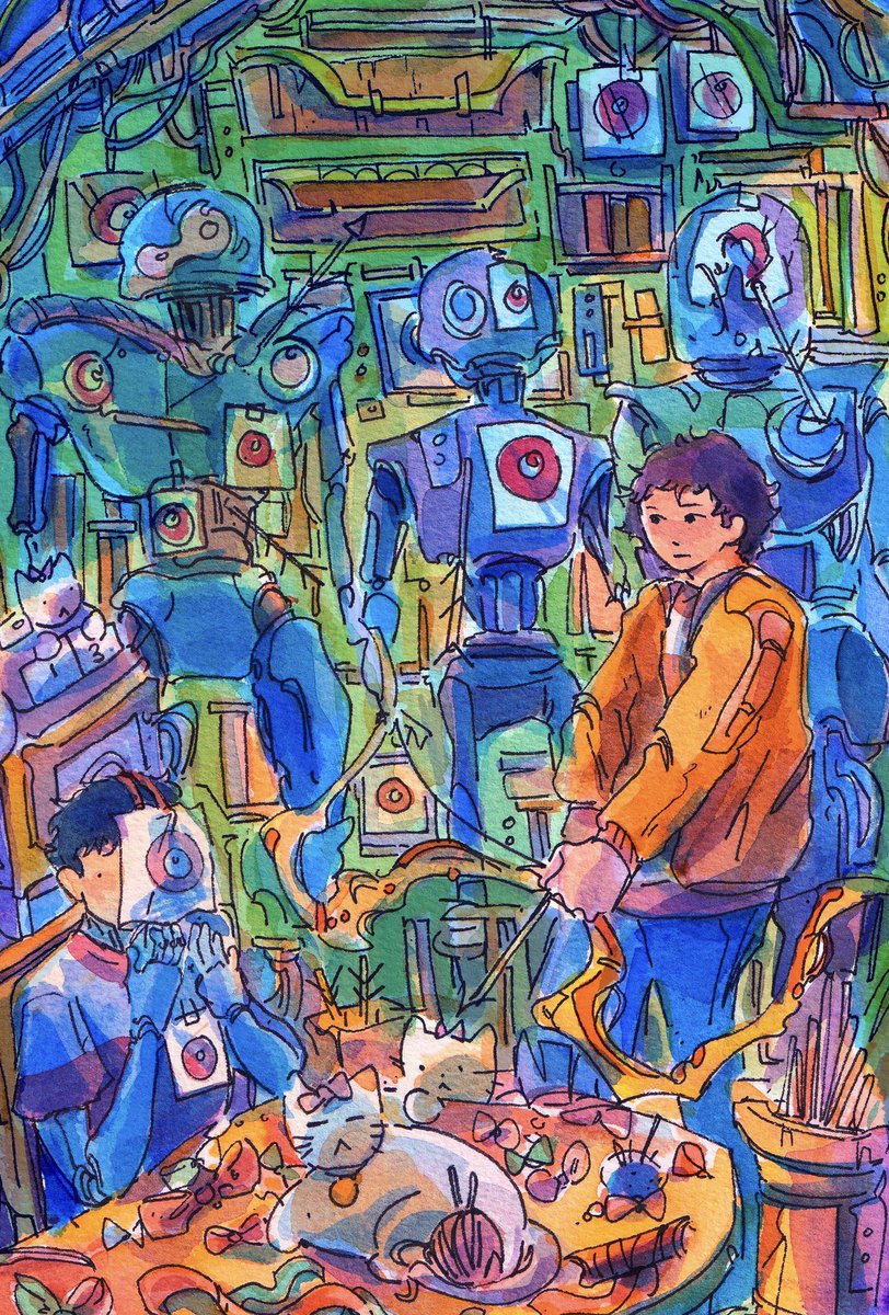 catforests's tweet image. bow #Illustration