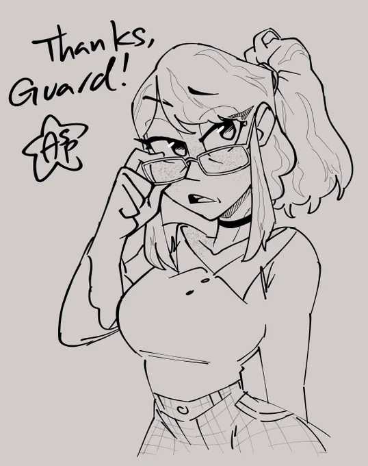 forgot to post last month's patron sketches 