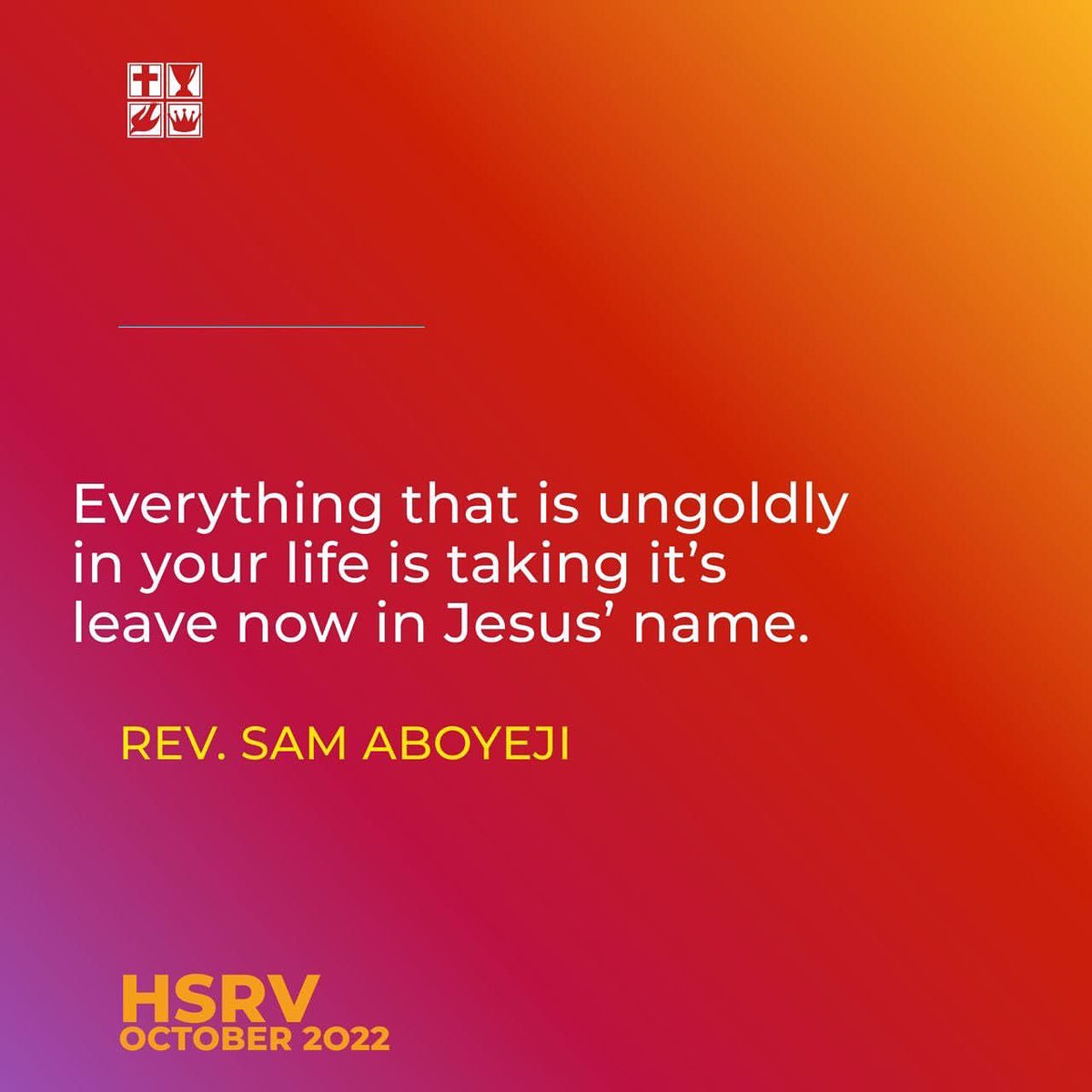 FoursquareNigr's tweet photo. Highlights of General Overseer's Message.
#HSRV https://t.co/r0PzFsxExC