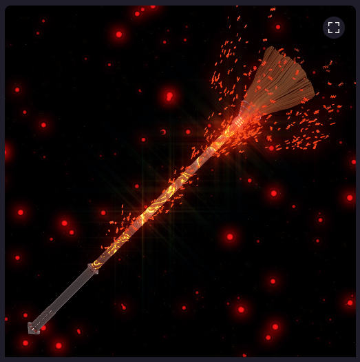 Grabbed me a nice broom from <a href="/metawizardsnft/">Meta Wizards</a> - where do I sign up for Quidditch?! 🧙‍♂️🪄
