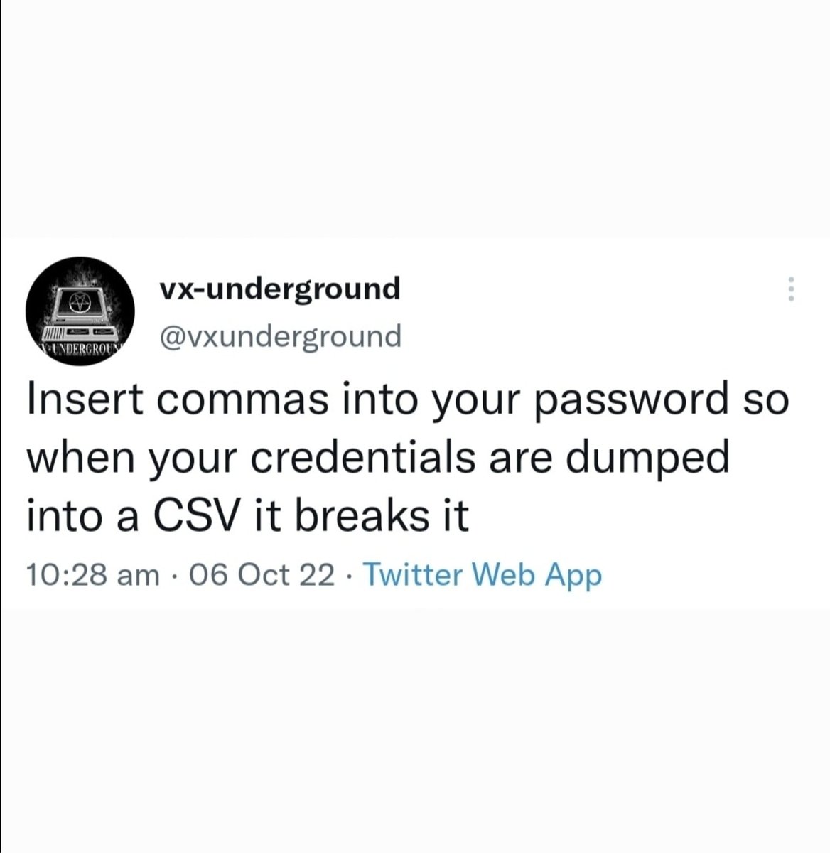 Programmer Humor tweet media