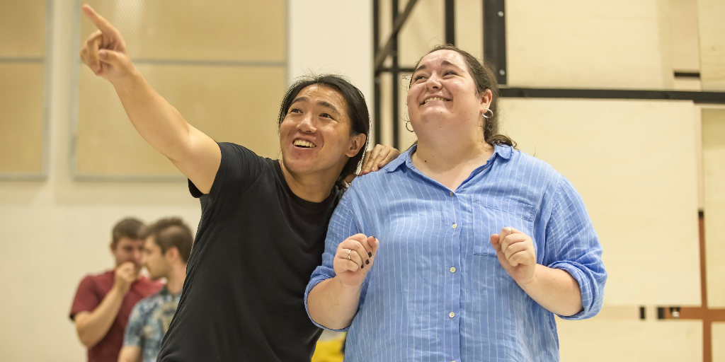 WelshNatOpera's tweet photo. It’s dress rehearsal day

#WNOyouthopera will soon be warming up their voices and donning their costumes for their final rehearsal of Shostakovich’s Cherry Town, Moscow before opening @theCentre tomorrow

Do you have your tickets yet? https://t.co/1zIxf6yOTh #WNOcherrytown https://t.co/KqPqdeKG3g