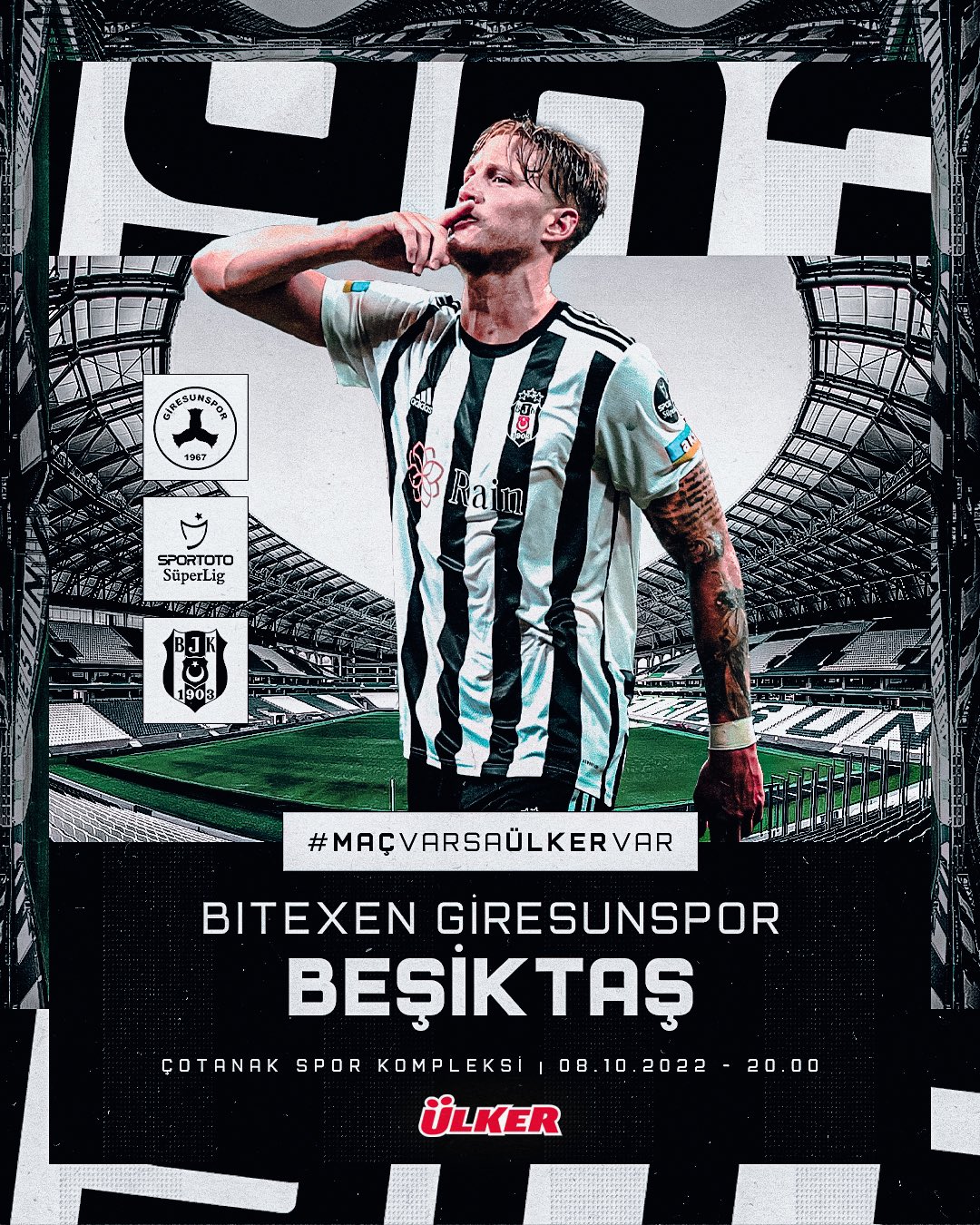 giresunspor bjk maç öncesi afiş