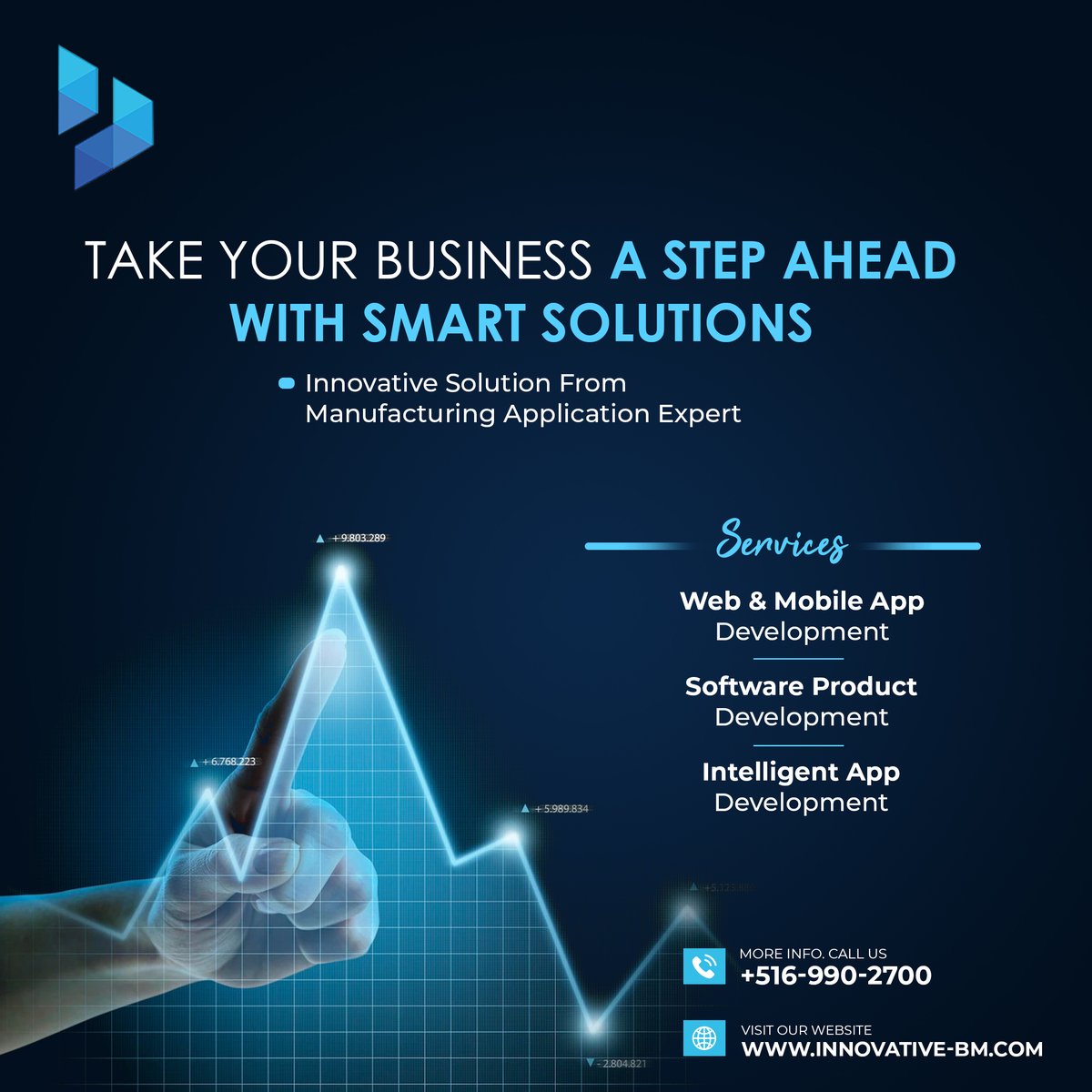 inovativebm's tweet photo. Take your business a step further with innovative business management. And get smart solutions from Manufacturing Applications Specialists.

Make an inquiry now!
https://t.co/fjwZeU8XSU
info@innovative-bm.com

#innovativebm #insurance #ai #machinelearning #technology #datascience https://t.co/ctDYMm80ri