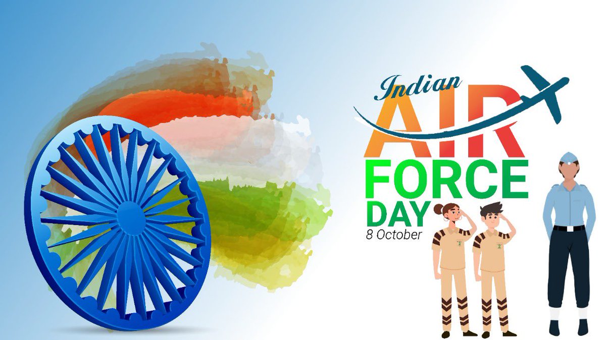 Today, we celebrate the special day of our heroes, the Bravehearts who never step back from protecting the Nation! A salute to #IndianAirForce for their unmatched courage. Happy #IndianAirForceDay2022