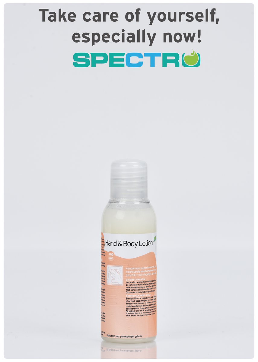 SpectroBV's tweet photo. Zorg goed voor je zelf, juist nu! Bijv. met onze nieuwe Hand &amp; Body Lotion
Take care of yourself, especially now. For example with our new Handy &amp; Body Lotion
https://t.co/JNOrKxHFHF https://t.co/C9z7O3mKSM