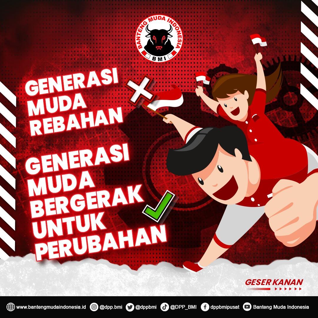 DPPBMI's tweet photo. Tinggalkan zona nyaman. Isi harimu penuh gembira mencari hal bermutu demi perubahan. Harapan selalu ada bersama para pemberani dan pembelajar.

#PDIPerjuangan
#GenerasiGotongRoyong
#MudaBerjuang 
#DPPBMI
#BantengMudaIndonesia
Anya | To The Bone | Debm | Farel https://t.co/5Tz1AkJBF9