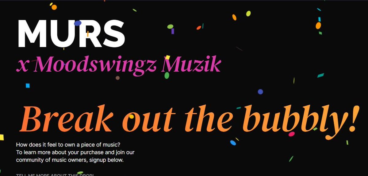 Alright history, let's do this thing!

#nftmusic #Web3Music #Cardano #CardanoNFTs #CardanoCommunity $ADA $NEWM #NEWMmagic