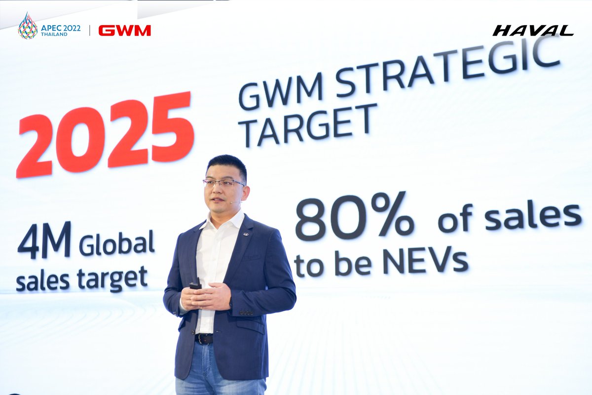 GwmThailand's tweet photo. ประมวลภาพงานเปิดตัว All New HAVAL H6 Plug-In Hybrid SUV ณ GWM Experience Center ICON SIAM
ดูรายละเอียดเพิ่มเติมเกี่ยวกับ All New HAVAL H6 Plug-In Hybrid SUV
ได้ที่ คลิก! https://t.co/EUbN1QxIll
#GWM #GWMTH #HAVALTH #HAVALH6PHEV https://t.co/5793rmY1Zu