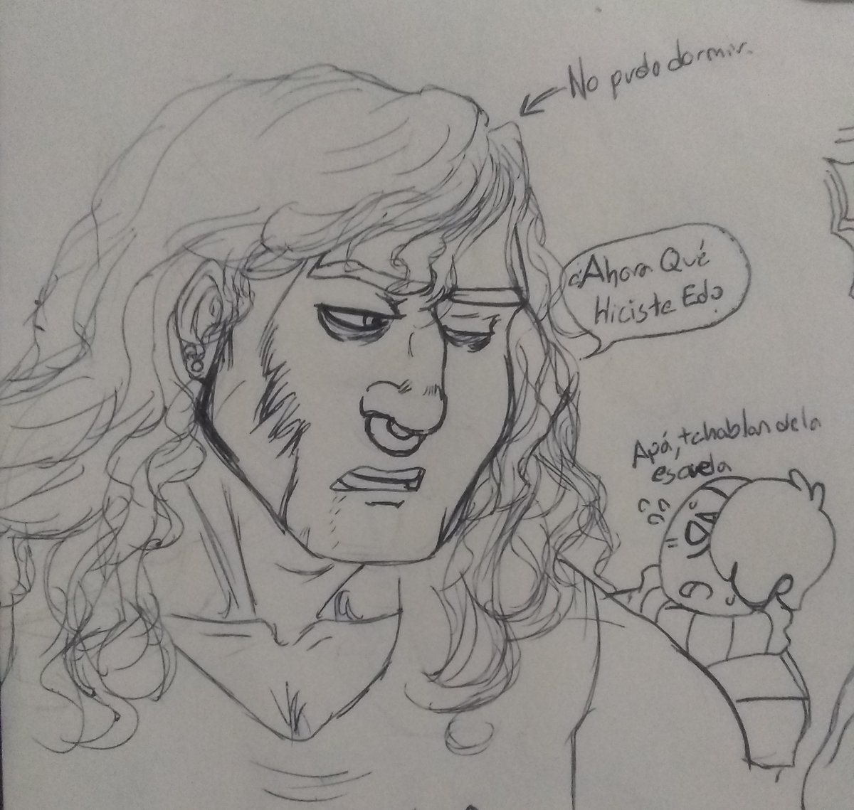 PumpkinThreat28's tweet photo. Viernes de valerme madre mi tarea y ponerme a dibujar AAAAAA
Algunos sketches de Bull, Bini y Edgar como familia
Pd:Non, en el dibujo no son pareja, son primos 
#Bull #Edgar #Bibi #Brawlstars #brawlstarsfanart #ineedsomesleep https://t.co/JKrm9fIvsg