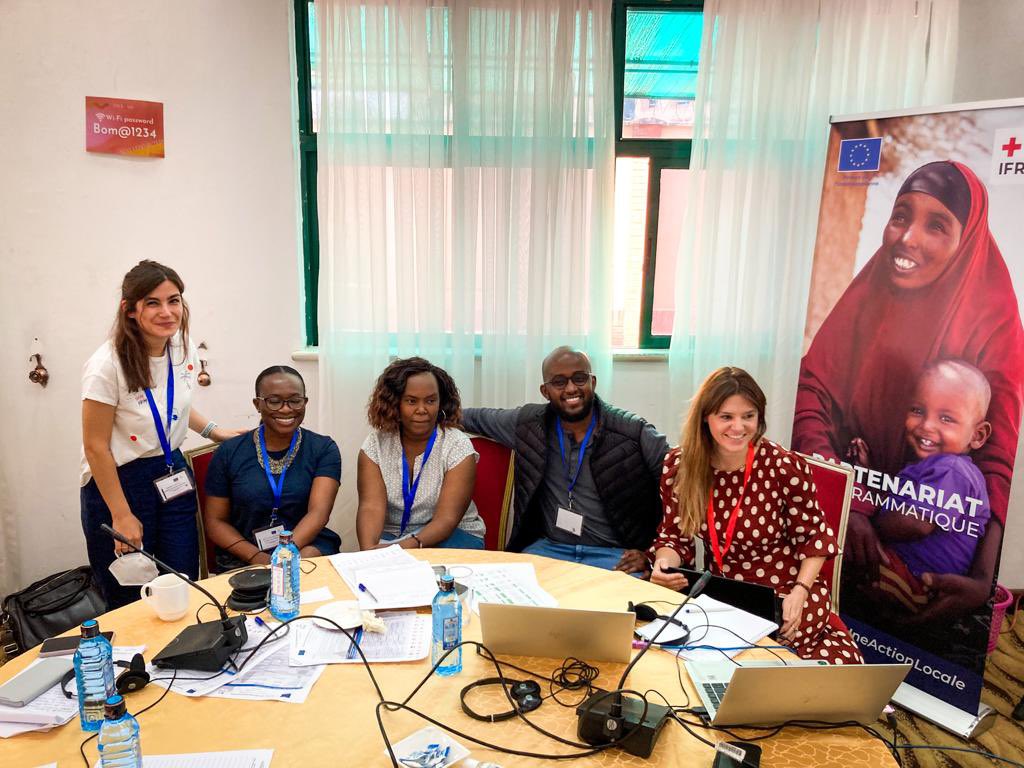 incrediblenoor's tweet photo. What a successful week during the Launch of the #ECHOPPP, so many lessons learnt, and insights into the future, and great to meet the top individuals managing this programme in the 12 African countries involved @ZahariaAnca @RuthMufalali @IFRCAfrica @franciscah https://t.co/UBEZe7PCAd