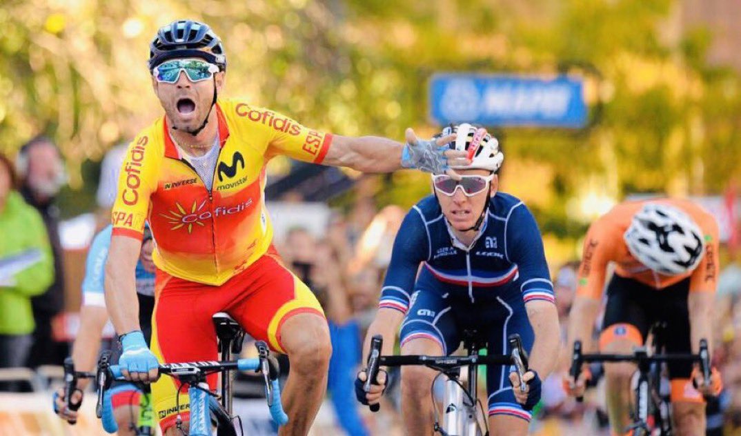 🥹 Hoy se retira Don <a href="/alejanvalverde/">Alejandro Valverde</a> Belmonte 

🌈 Mundial
🥈🥈🥉🥉🥉🥉 Mundial
🇪🇸 Vuelta a España
🇫🇷 3º Tour de Francia
🇮🇹 3º Giro de Italia
🇧🇪 Lieja (x4)
🇧🇪 Flecha Valona (x5)
🇪🇸 Volta Catalunya (x3)
🇪🇸 Clásica San Sebastián (x2)
🇫🇷 Dauphiné (x2)

🏅133 victorias profesionales