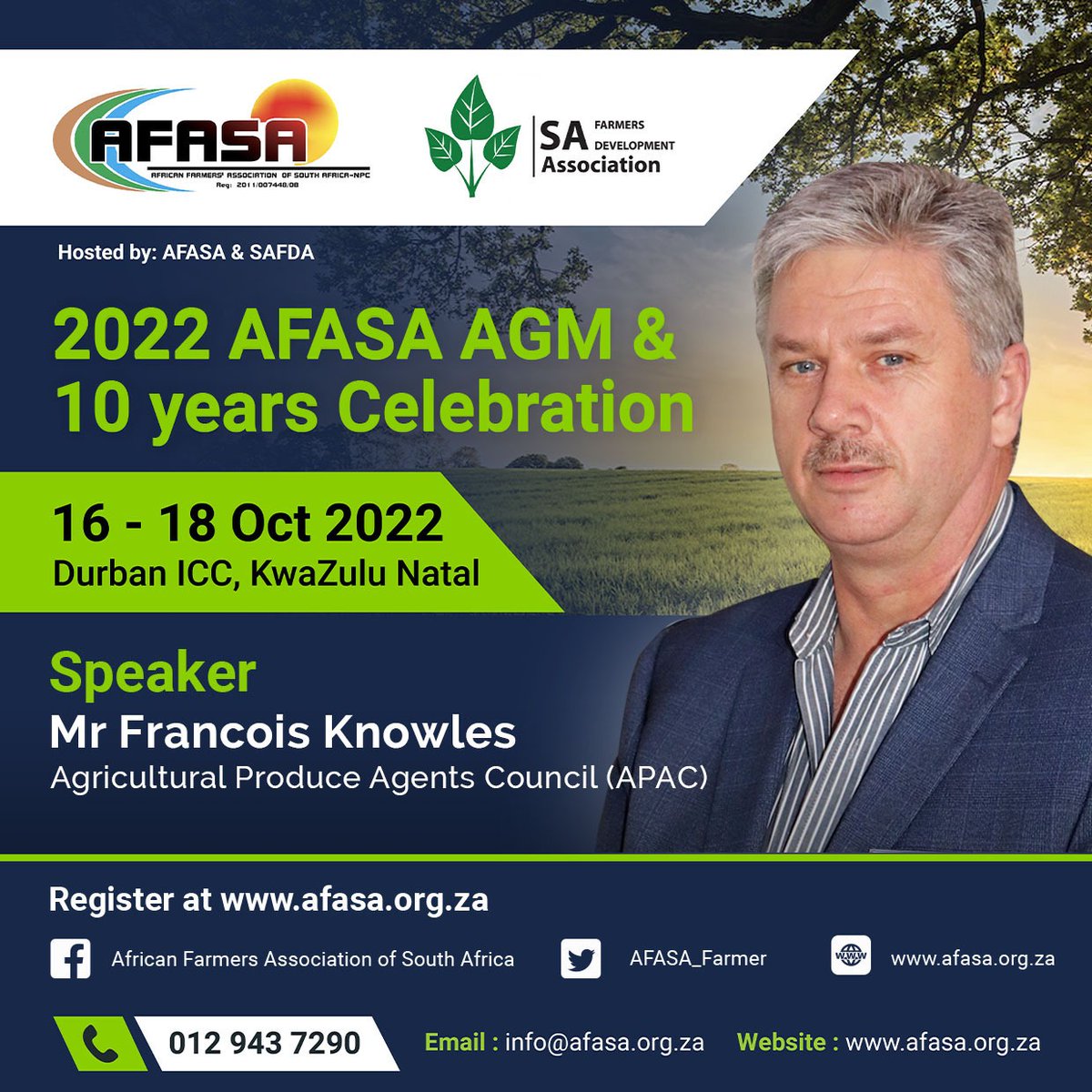 Siphe_21080's tweet photo. What a line up of speakers at the AFASA AGM. It's going to be fire 🔥 https://t.co/EXc2XvcxjB