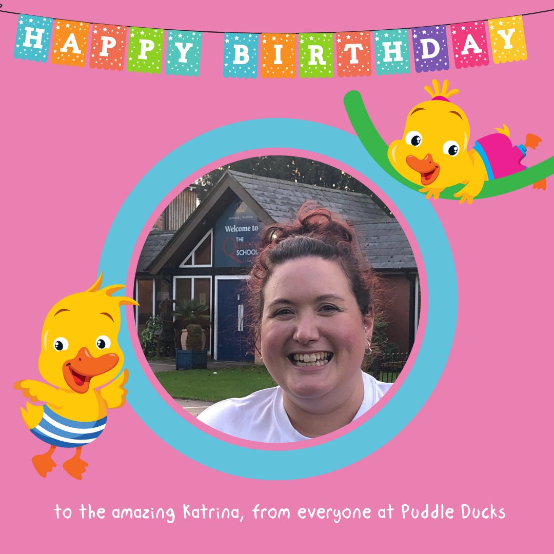 Happy Birthday to the amazing Katrina! We hope you have a wonderful day! Lots of love from the Puddle Ducks team xx