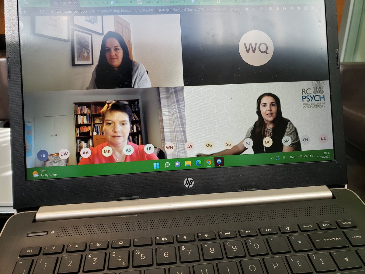 SheffPsychS's tweet image. It was amazing being part of the PsychSoc Presidents meeting yesterday!! Great to see the inspiring work everyone is doing &amp;amp; definitely looking forward to the year ahead! 💙🧠 @DrKateLovett @rcpsych @Choose_Psych #ChoosePsychiatry