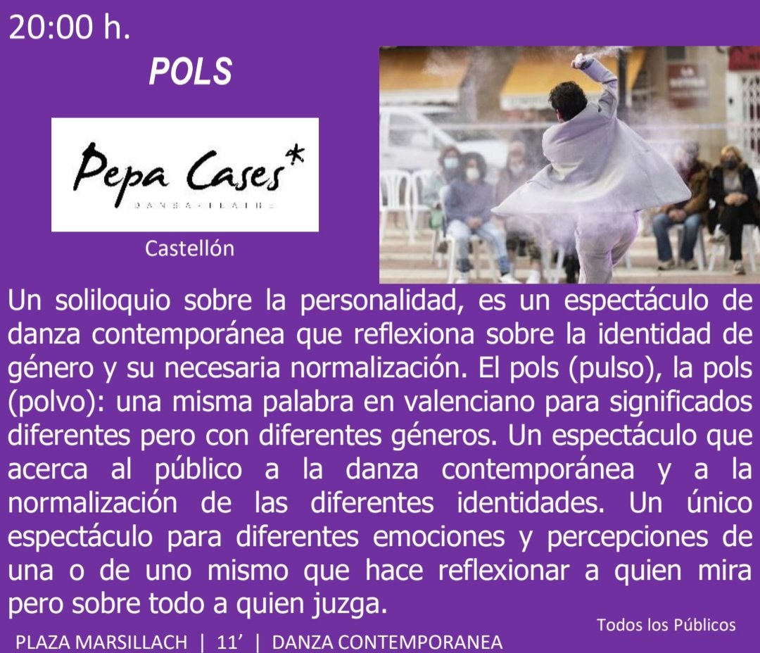 LaPepaCases's tweet photo. Avui ballem a Madrid!👇
#Festival #FITEC #Parla #POLS #dansa #identitat #gènere #gira https://t.co/5sbxyGhmaF