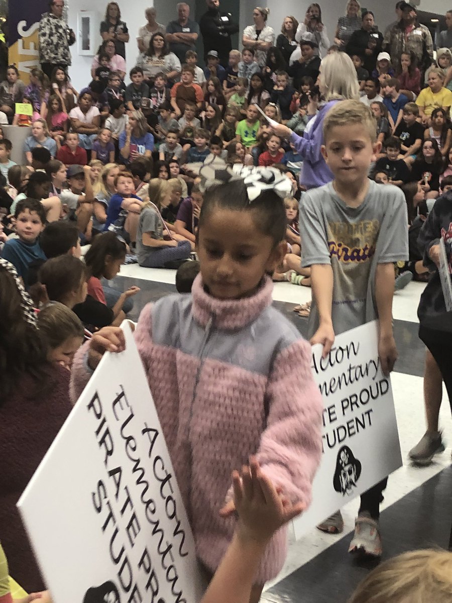 Celebrating fellow AES Pirates and their achievements! Quoted from one of my students when back in class “I’m going to get a medal when I take that test!” Yes! #aesmakeyourmark