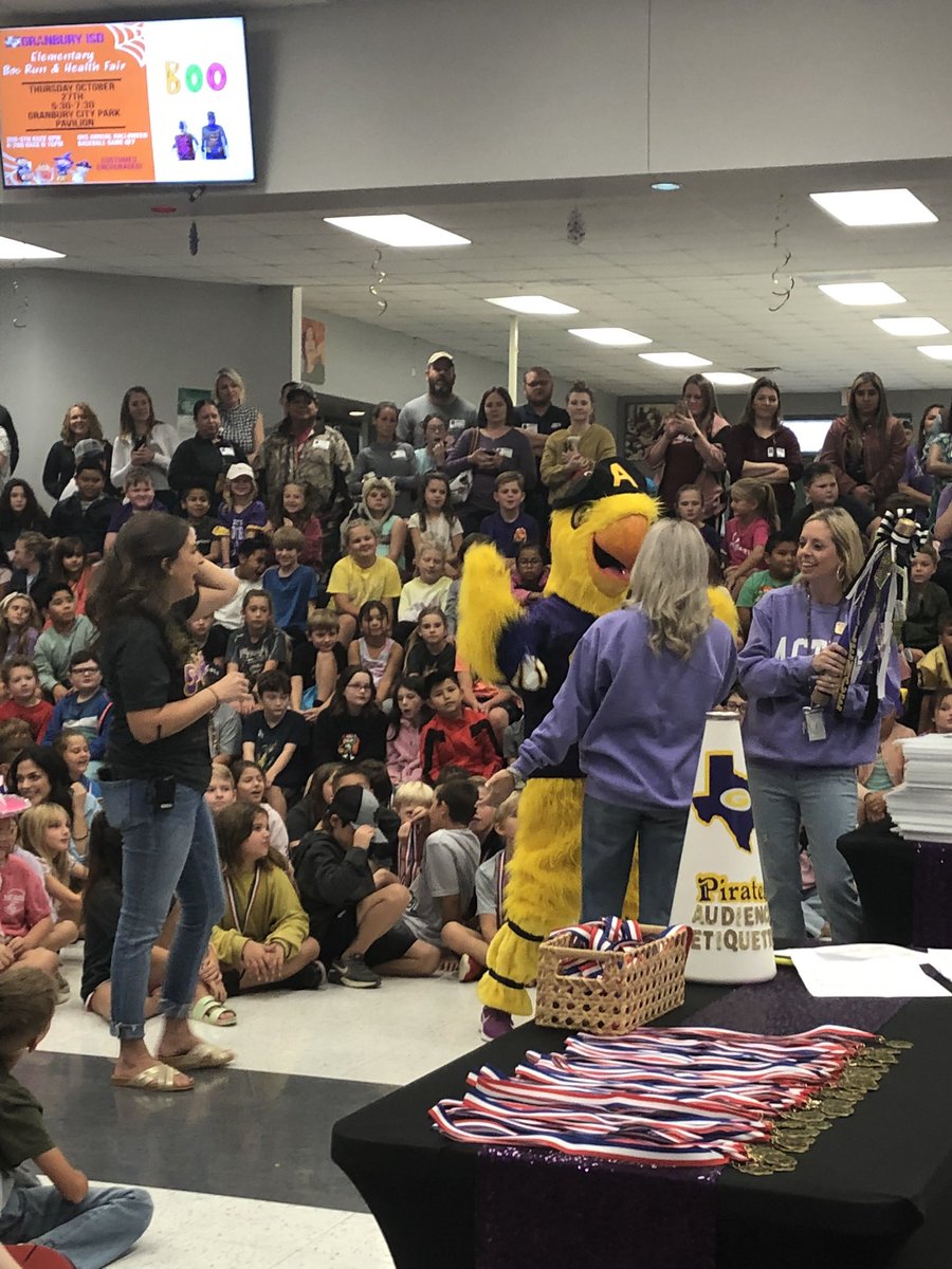 GingerBryan15's tweet photo. Celebrating fellow AES Pirates and their achievements! Quoted from one of my students when back in class “I’m going to get a medal when I take that test!” Yes! #aesmakeyourmark https://t.co/LfW3VnUWwc