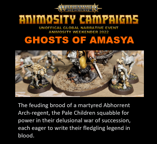 AnimosityCmpgns's tweet photo. This October 21st - 23rd, we return to the city of Amasya in Ghyran.  Join and find out more on our Discord https://t.co/mihpzdxLDs

#AOS #GamesWorkshop #WarhammerCommunity #NarrativePlay #Warhammer #AgeofSigmar https://t.co/IY4ggjt4FA