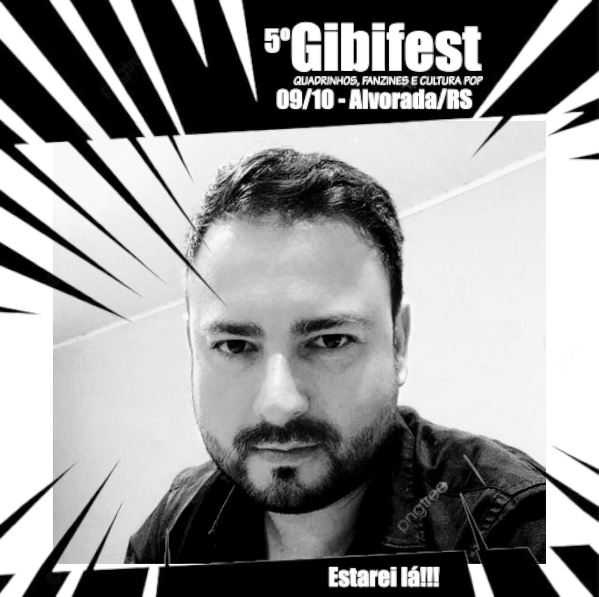 Artista convidado para o Artist Alley do 5° Evento Gibifest #gibifest