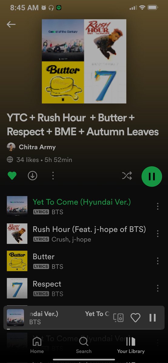 vfromthebottom's tweet photo. STREAM!!!!!!
#ReChartYetToCome
#Butterto1B https://t.co/LBjsXp66lb